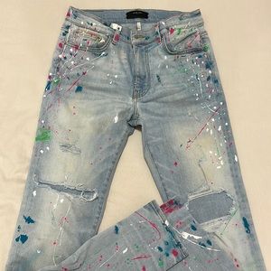 Amiri splatter paint jeans Sz 32 Men’s